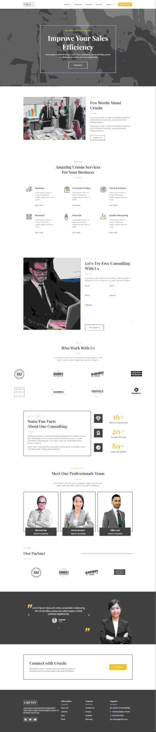 Demo Business Website 7